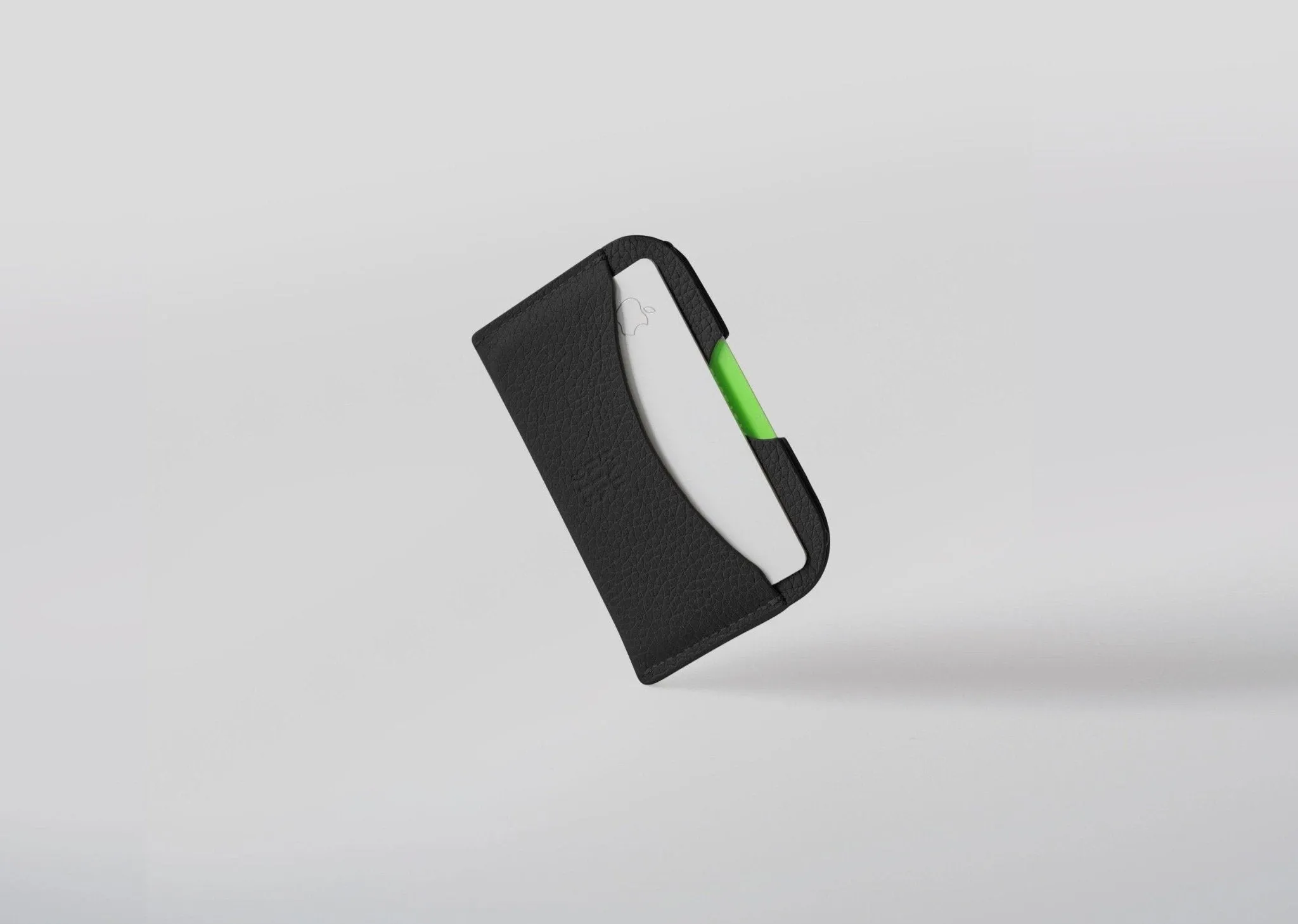 001ml Cardholder | Finger-Friendly Leather Wallet in Alpine Night