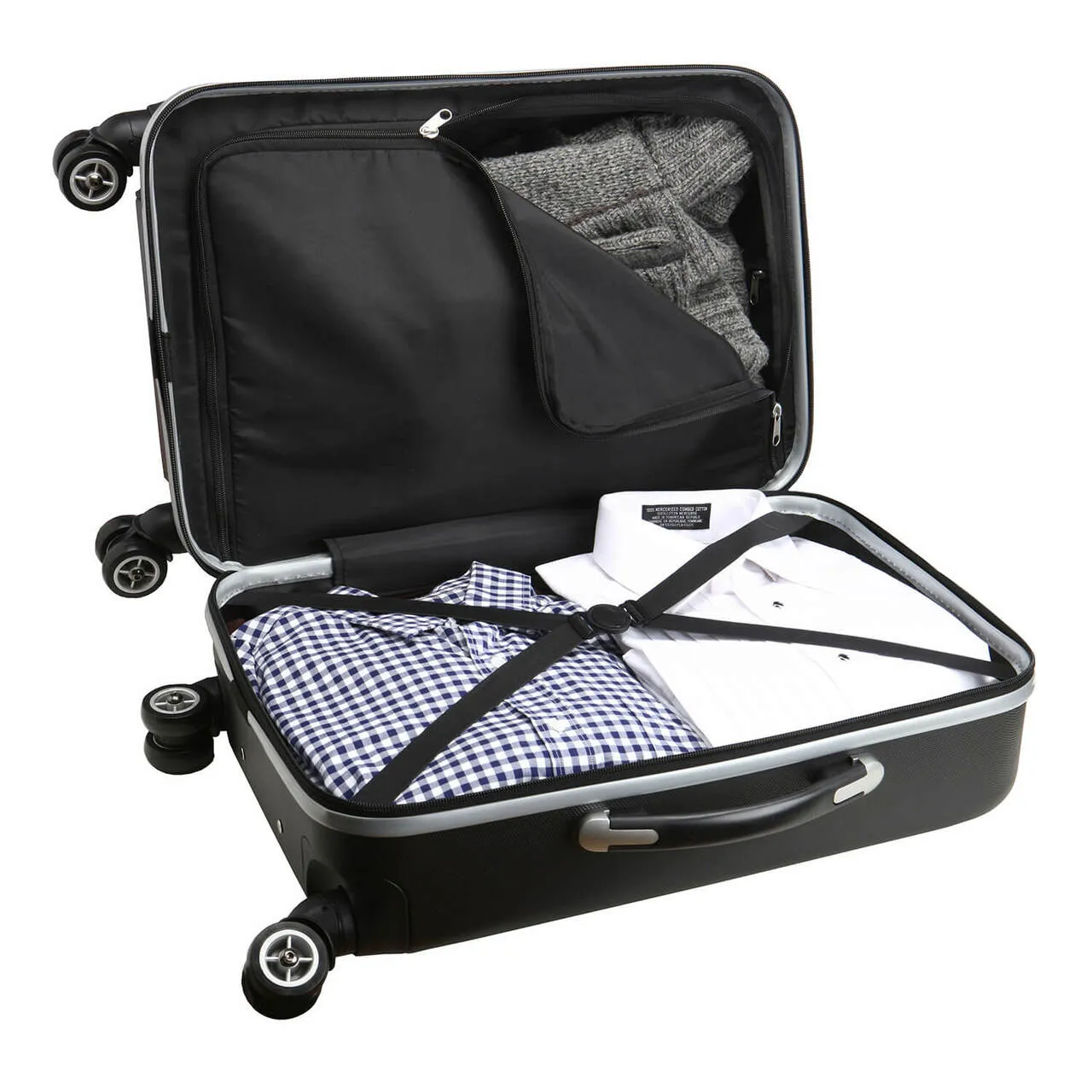 Air Force Falcons Deluxe 2-Piece Backpack and Carry on Set in Black