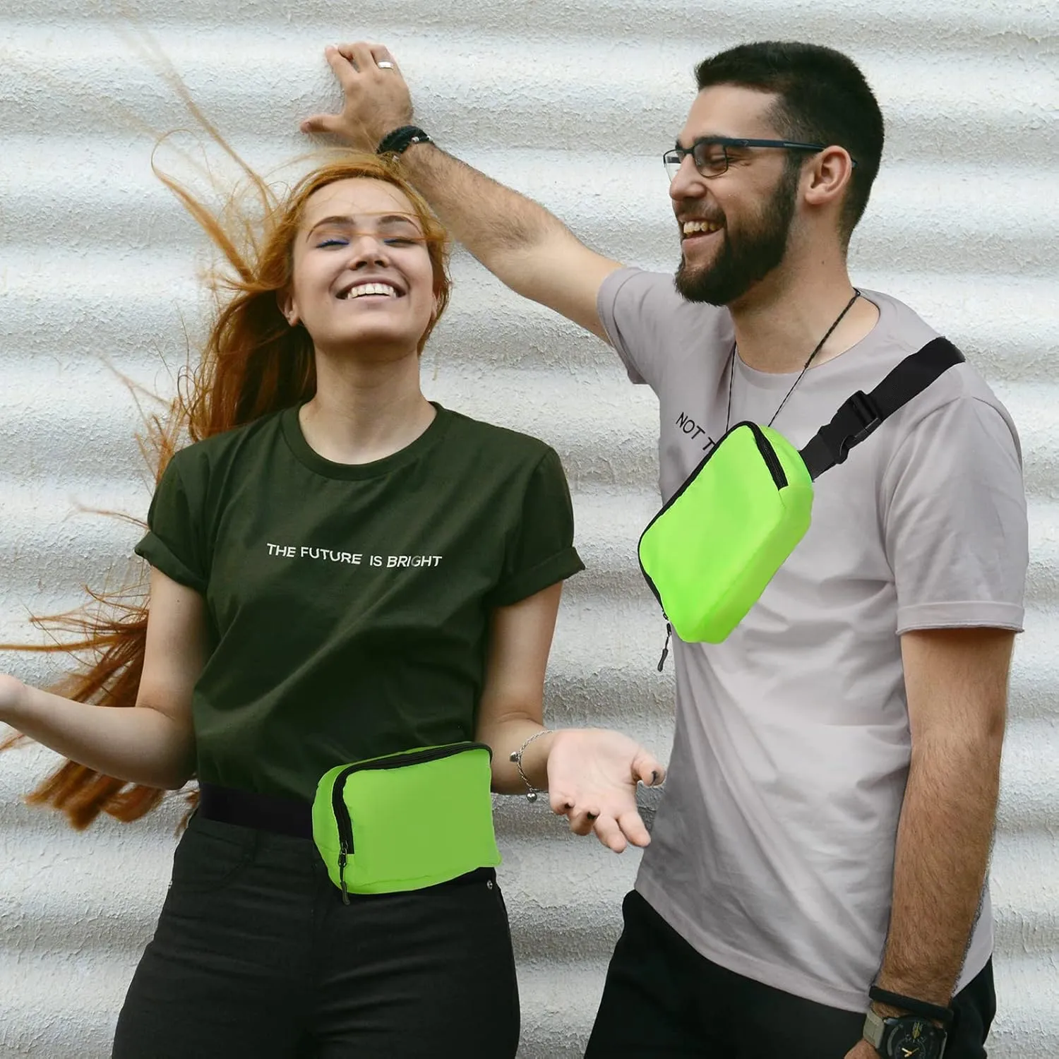Amazerbst Belt Bag, Fanny Pack, Everywhere Belt Bag,40 Inch Adjustable Strap,Belt Bag for Women and Men,Waterproof
