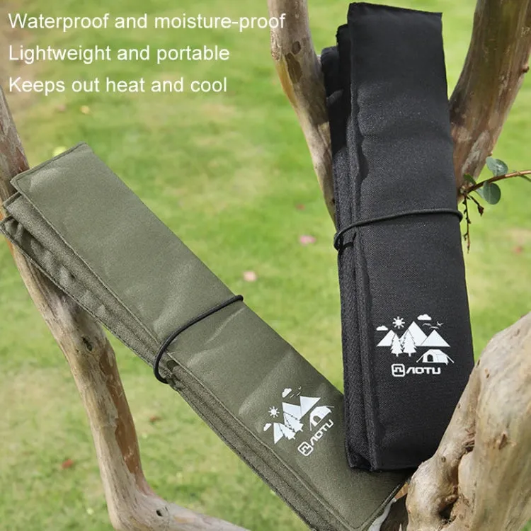 AOTU AT6225 Portable Waterproof Picnic Cushion Moisture-Proof Camping Cushion Thickened Outdoor Beach Travel Folding Small Cushion, Color: 6 Fold Gray