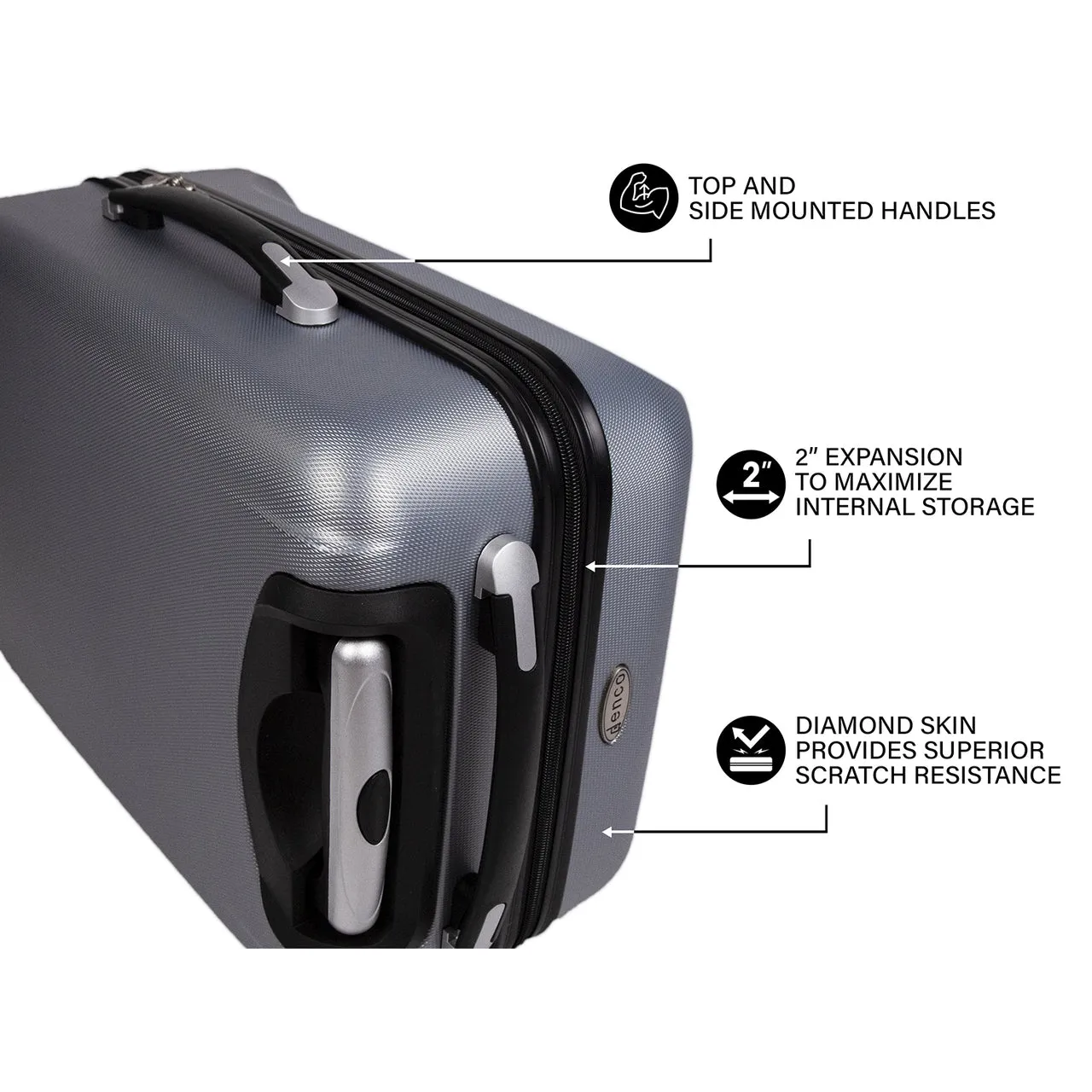Arizona Diamondbacks Deluxe 2-Piece Backpack and Carry on Set