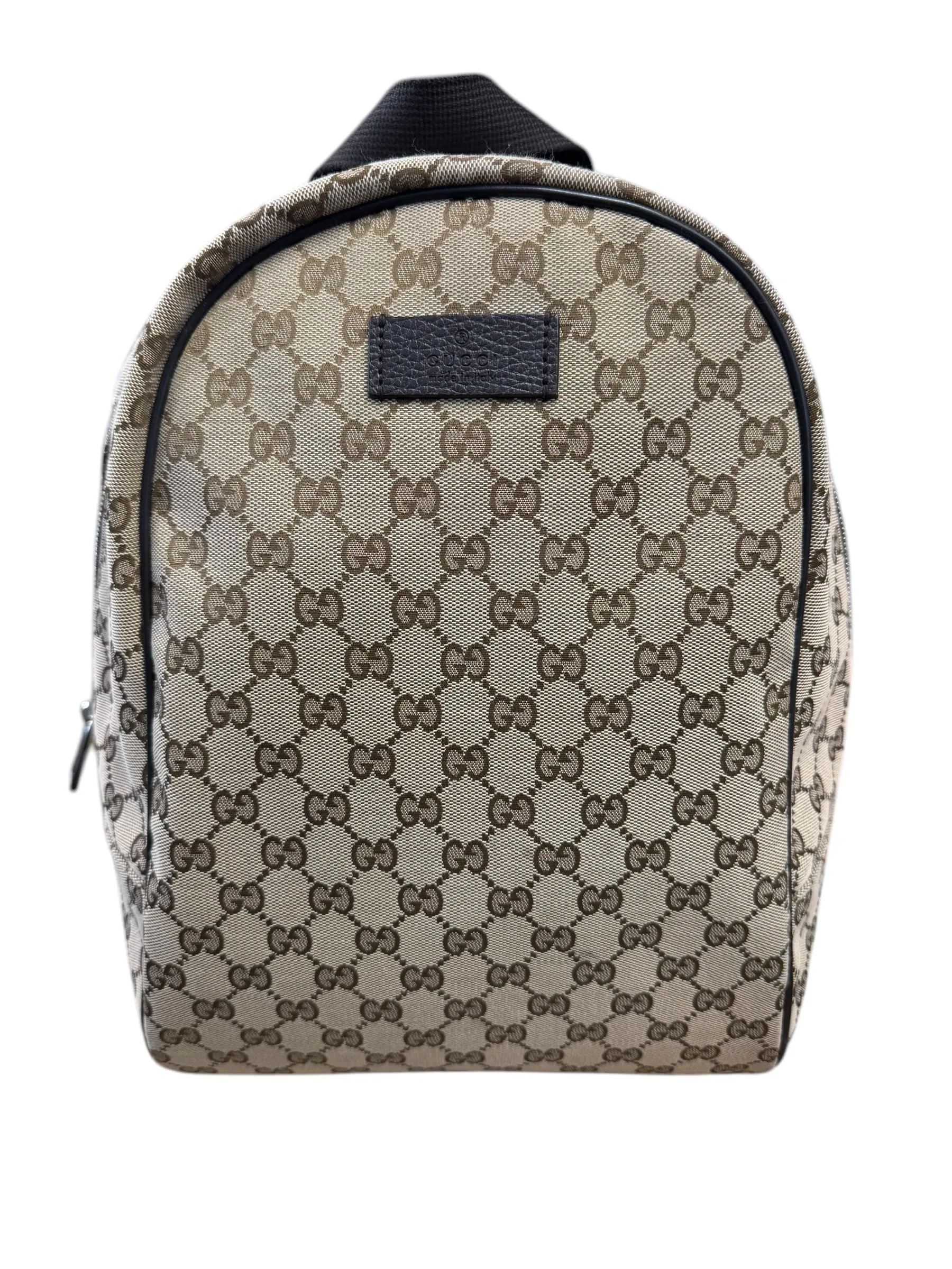 Backpack Luxury Designer By Gucci, Size: Medium