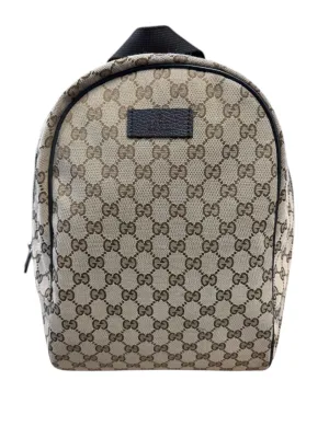 Backpack Luxury Designer By Gucci, Size: Medium