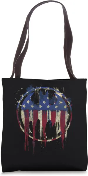 Batman Bleeding Signal Tote Bag