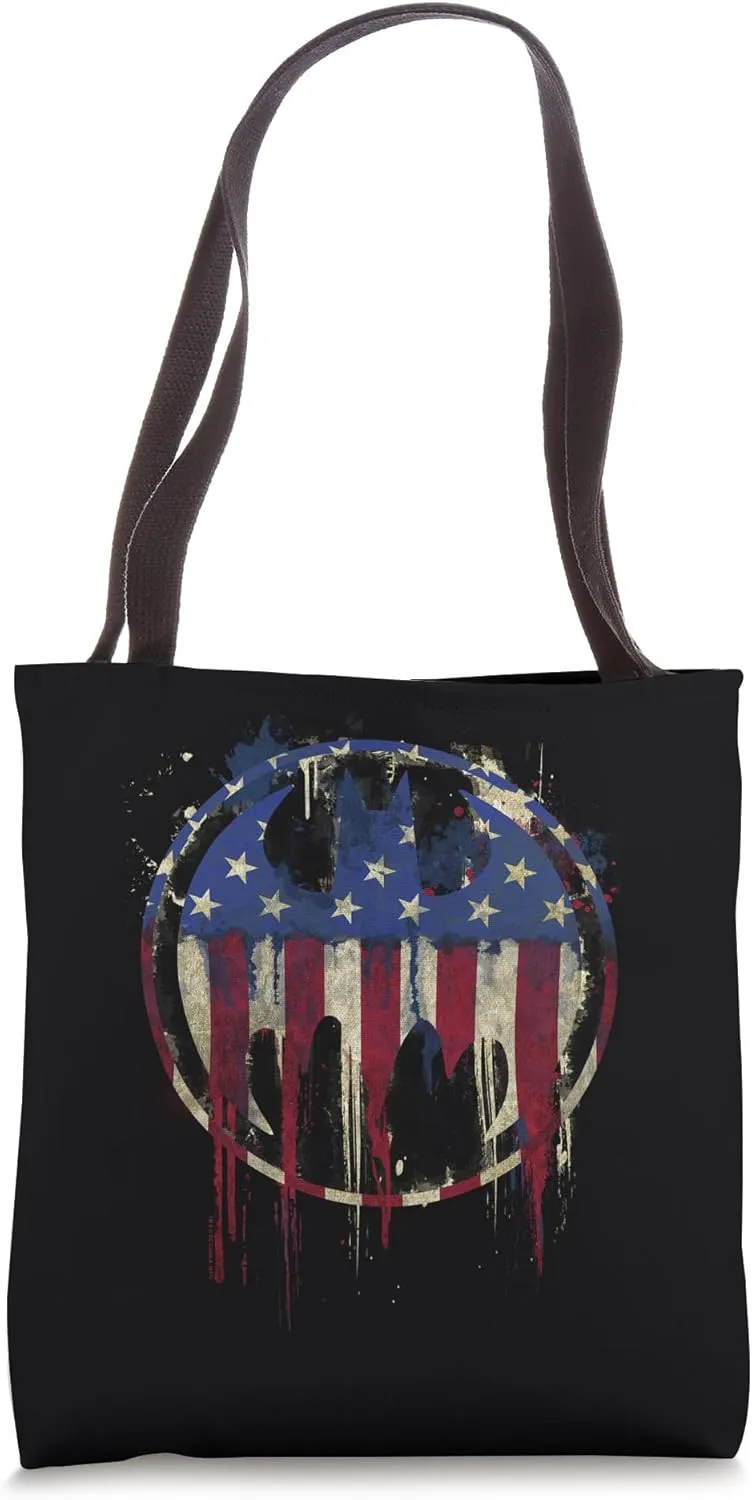 Batman Bleeding Signal Tote Bag