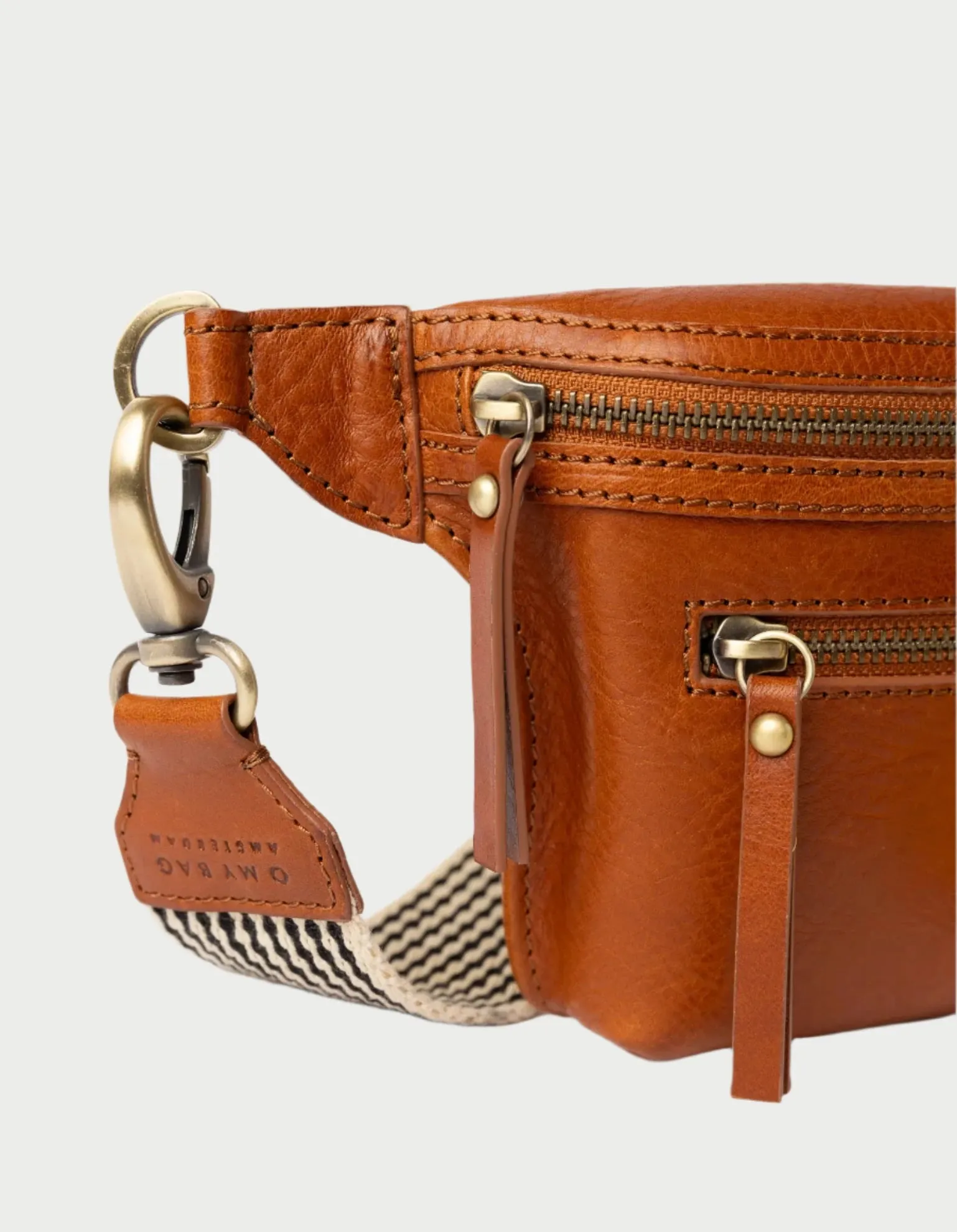 Beck's Bum Bag in Cognac