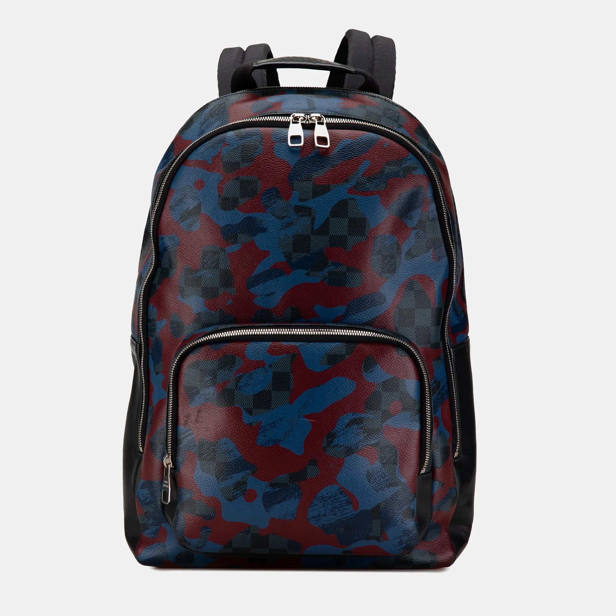 Black Damier Cobalt Canvas Camouflage Andy Backpack