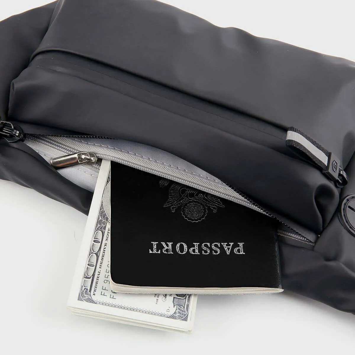 Black Waterproof Waist Bag | Bum Bag for Every Occasion
