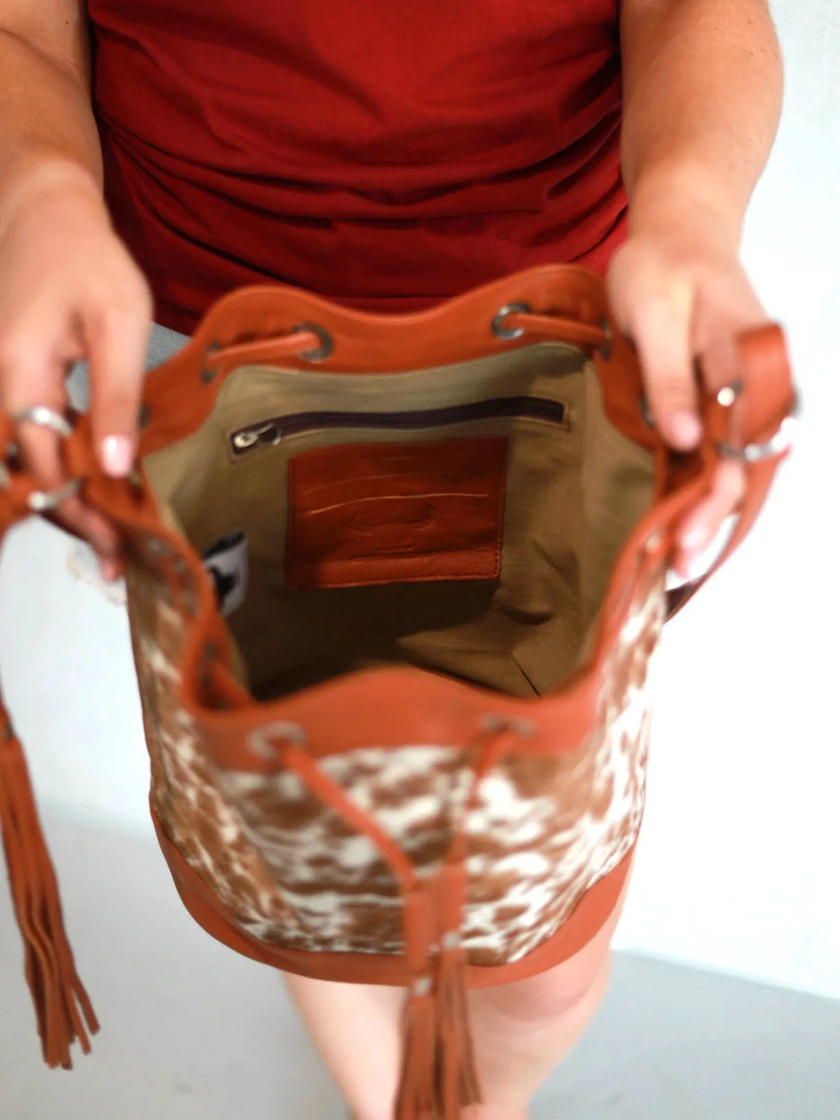 Bonnie Bucket Bag - Tan