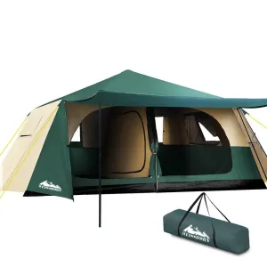 Camping Tent Instant Up 8 Person Pop Up Family Hiking Dome Camp