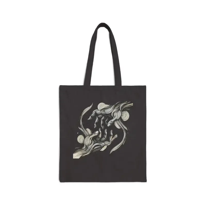 Chic Cotton Canvas Tote Bag for Every Occasion