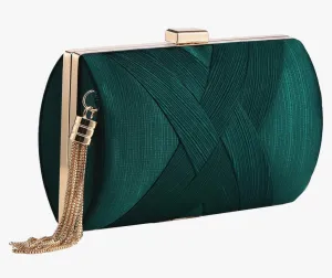 Clutch Purses For Women Tassel Evening Clutch bag Cross Body & Shoulder Bag For Wedding Night out Party