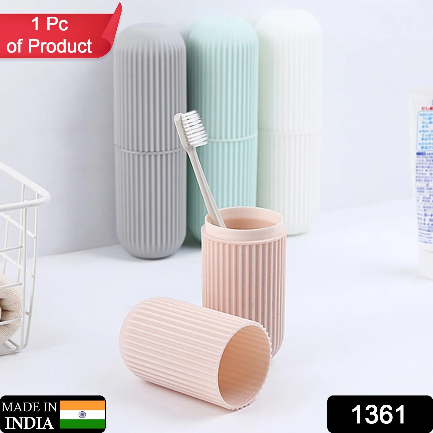 Compact Travel Capsule Bottle
