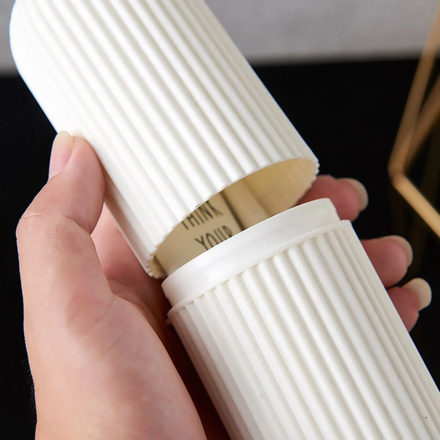 Compact Travel Capsule Bottle