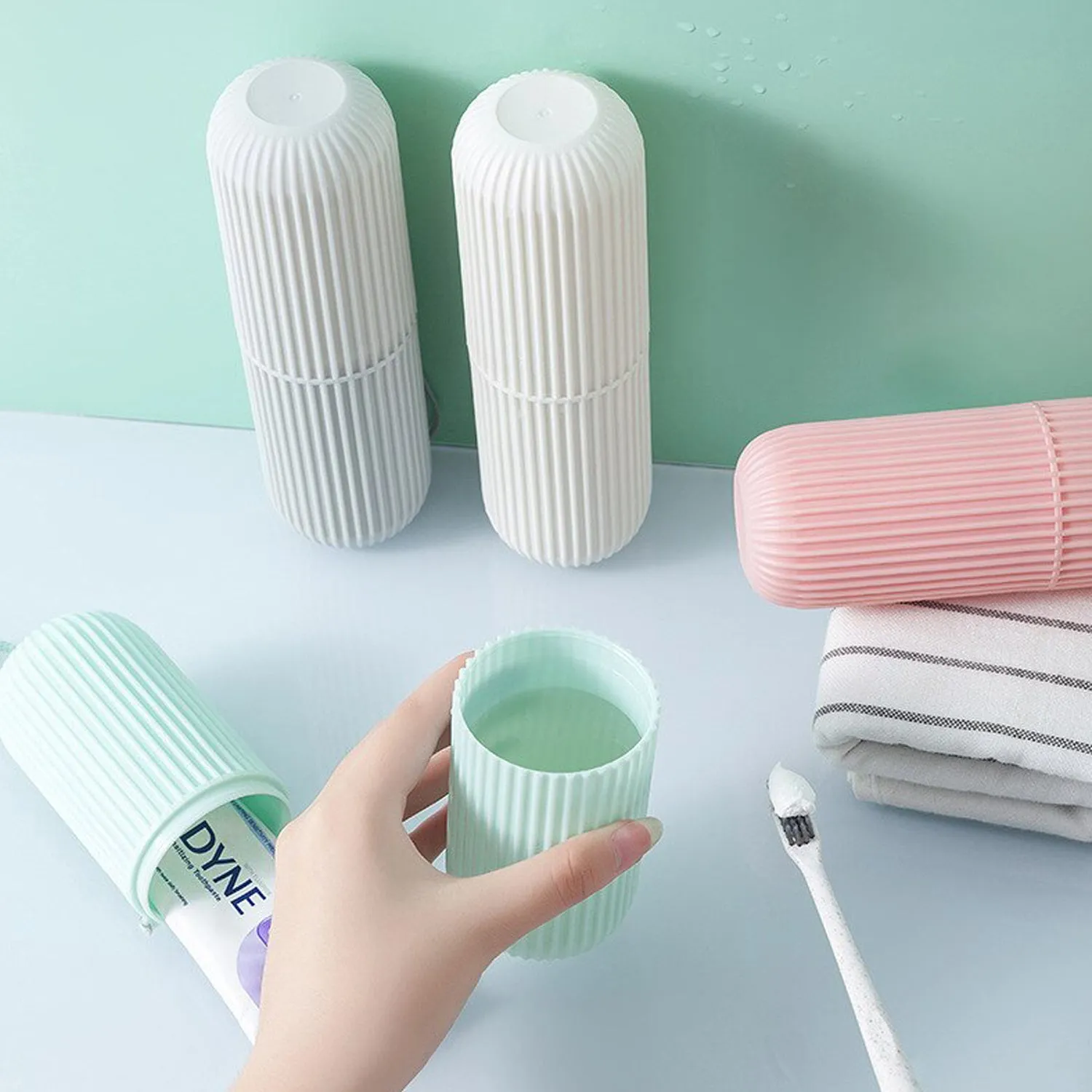 Compact Travel Capsule Bottle