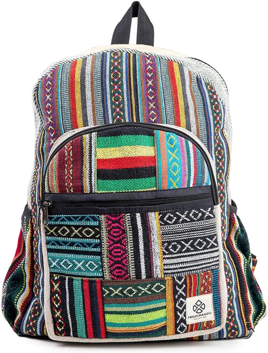 Discover Nature's Harmony with our Large Hemp Backpack