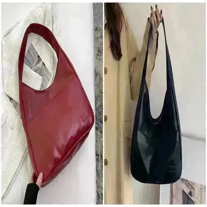 Fashion Tote Bag Large Capacity Casual Shoulder Bag Women's Commuting Handbag College Student