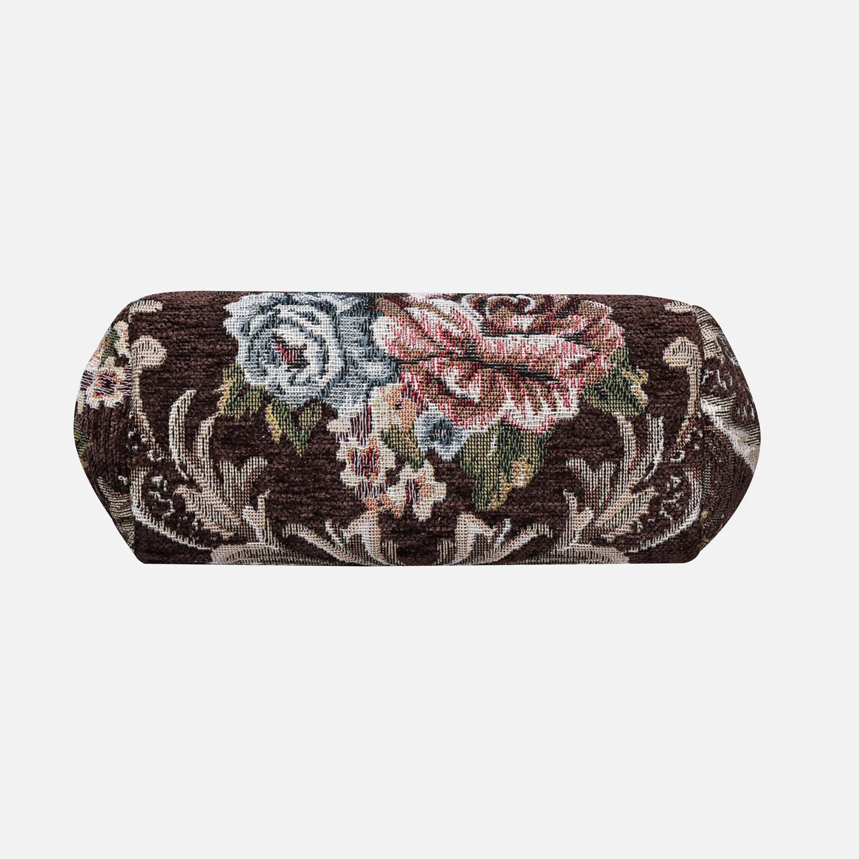 Floral Brown Evening Bag Clutch