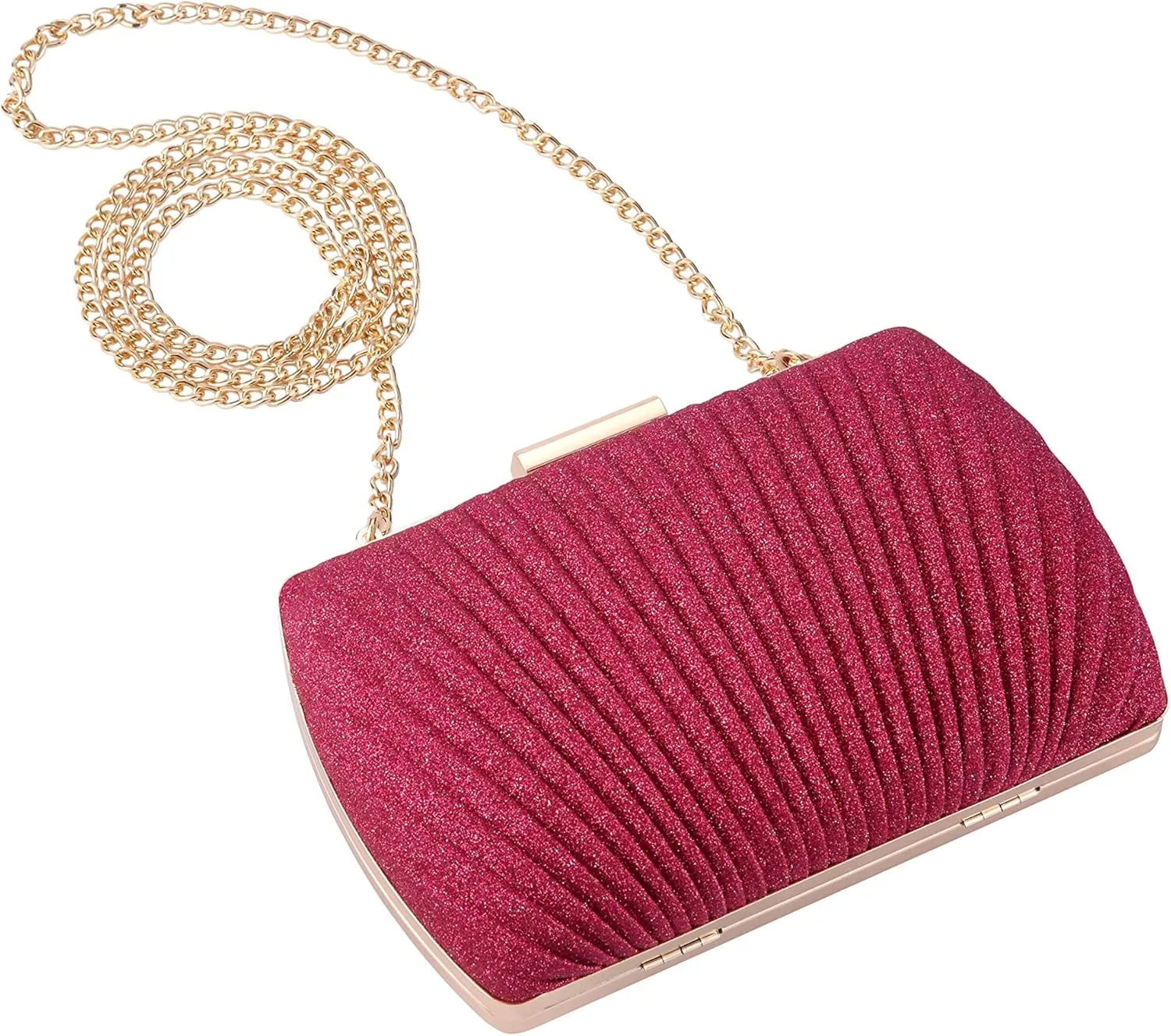gold clutch,gold clutch purses for women evening wedding cocktail party evening bag shoulder crossbody handbag