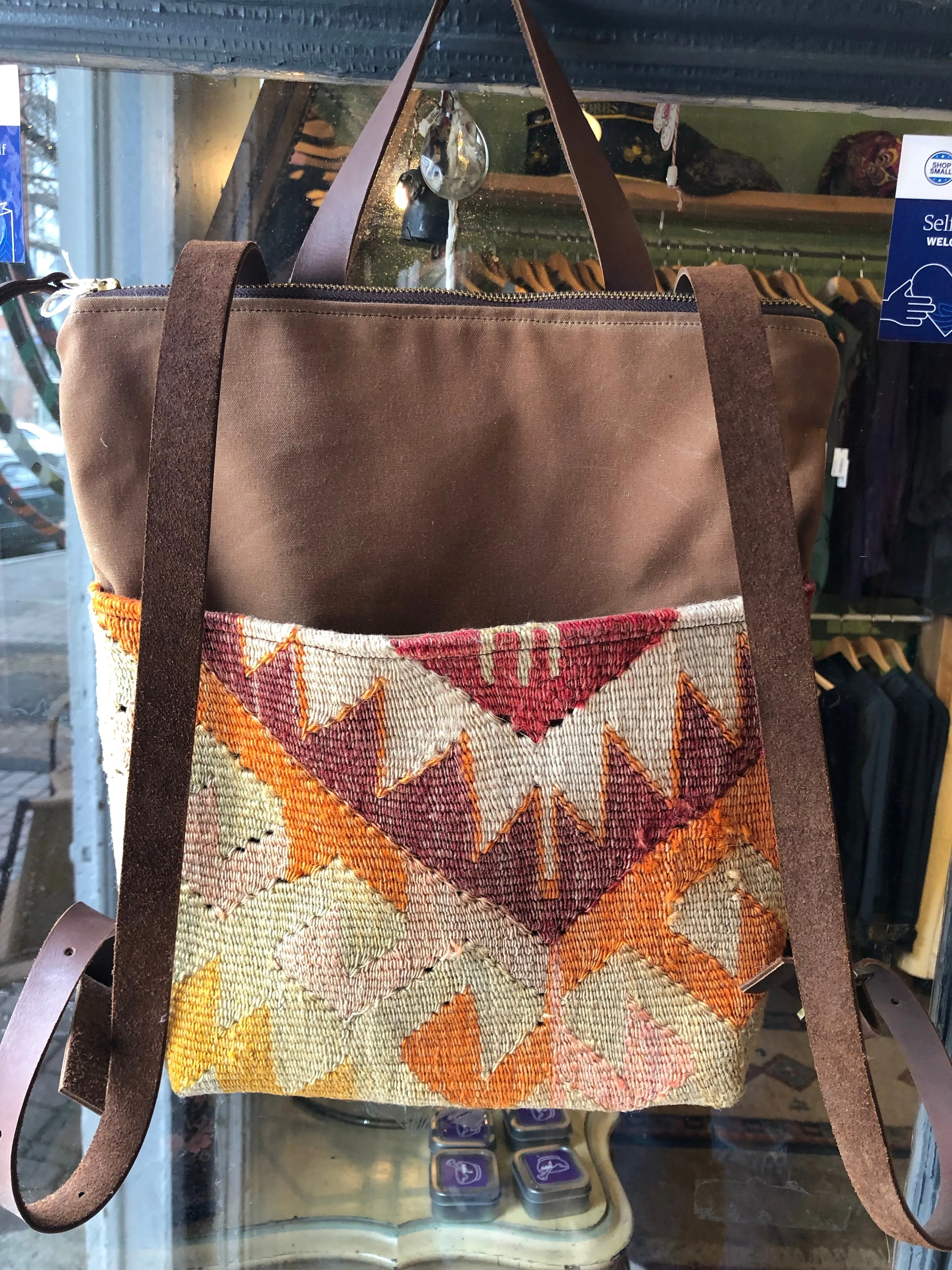 Grace Design - Two-Toned Large Backpack