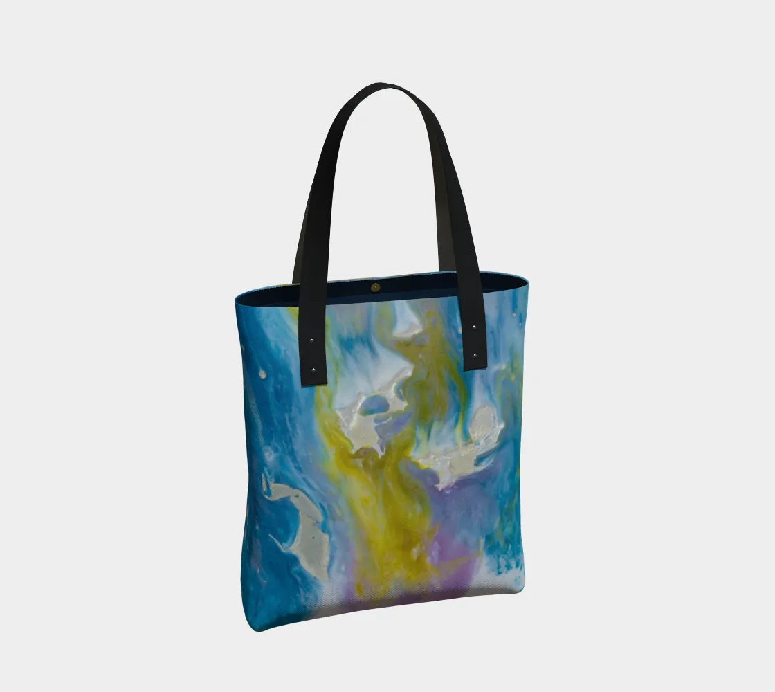 Healing Waters Vegan Leather Tote