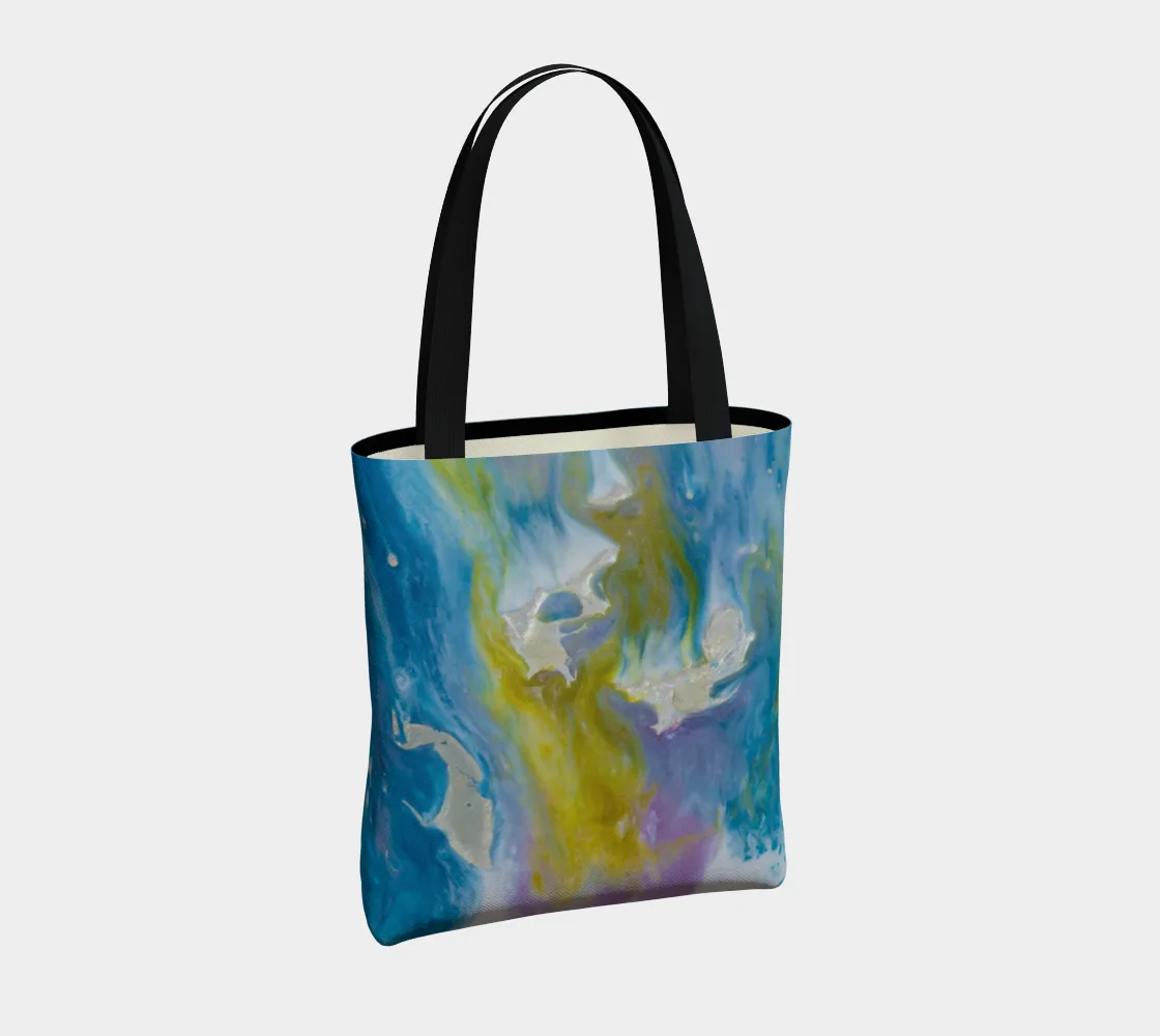 Healing Waters Vegan Leather Tote