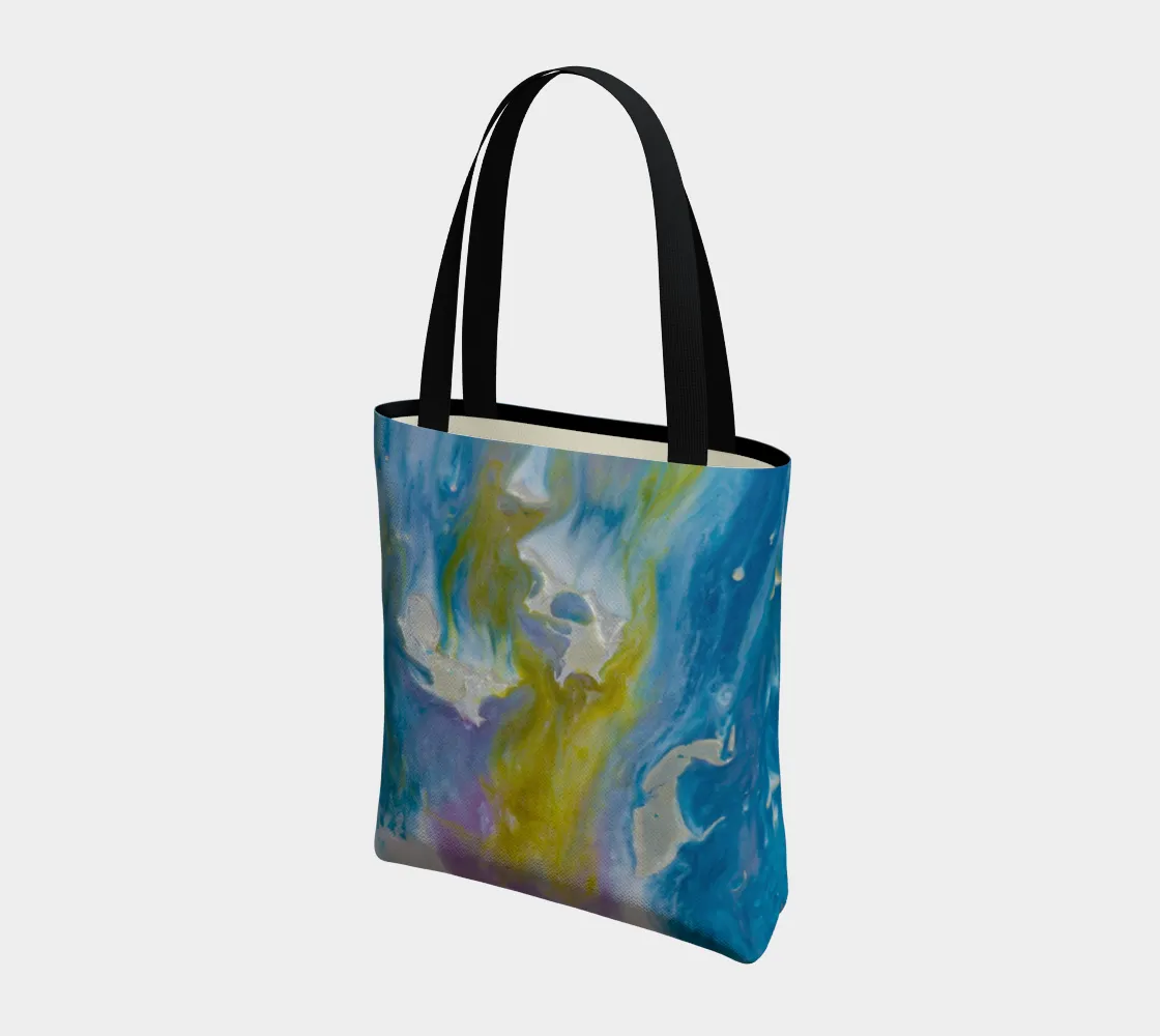 Healing Waters Vegan Leather Tote