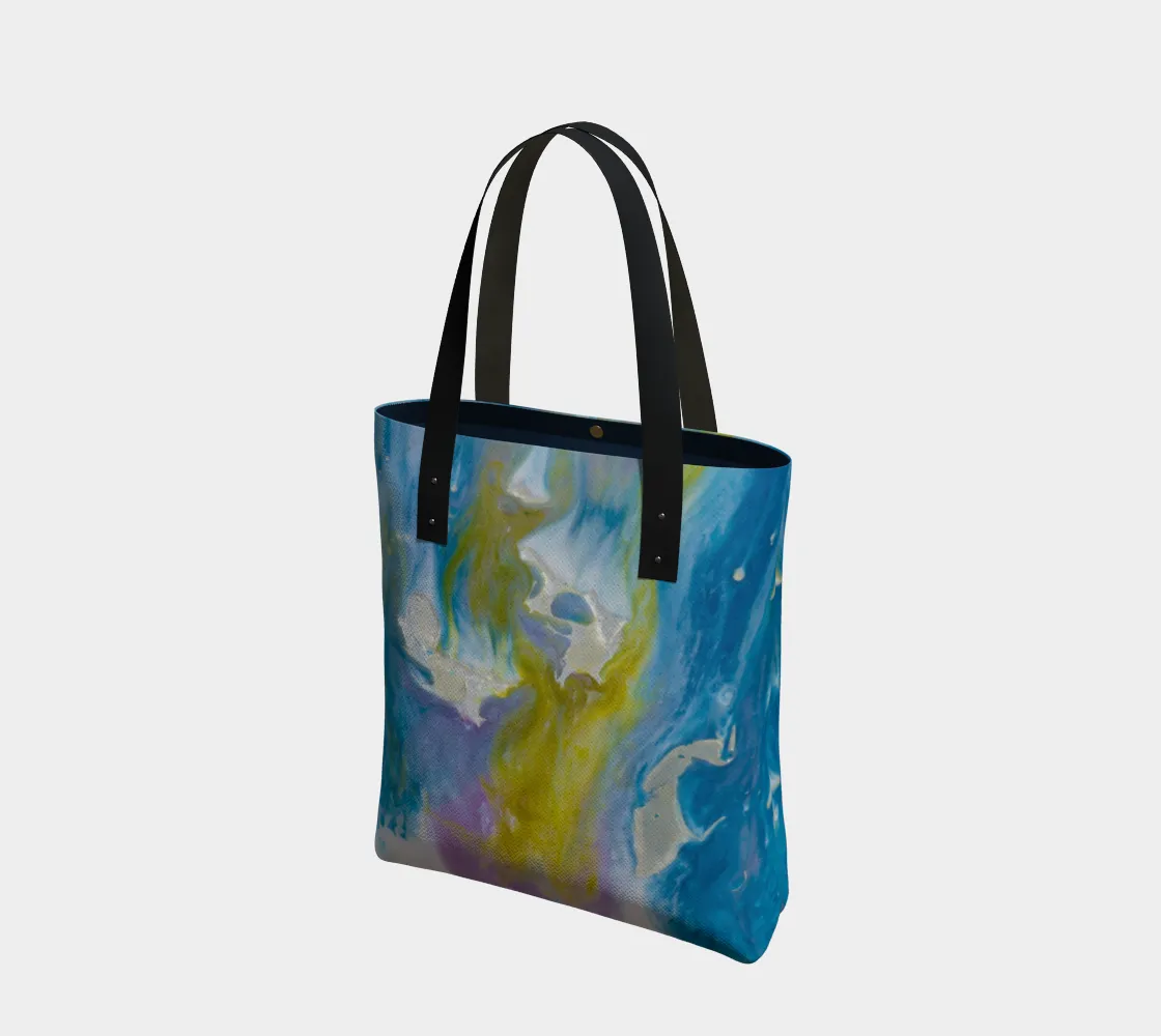 Healing Waters Vegan Leather Tote