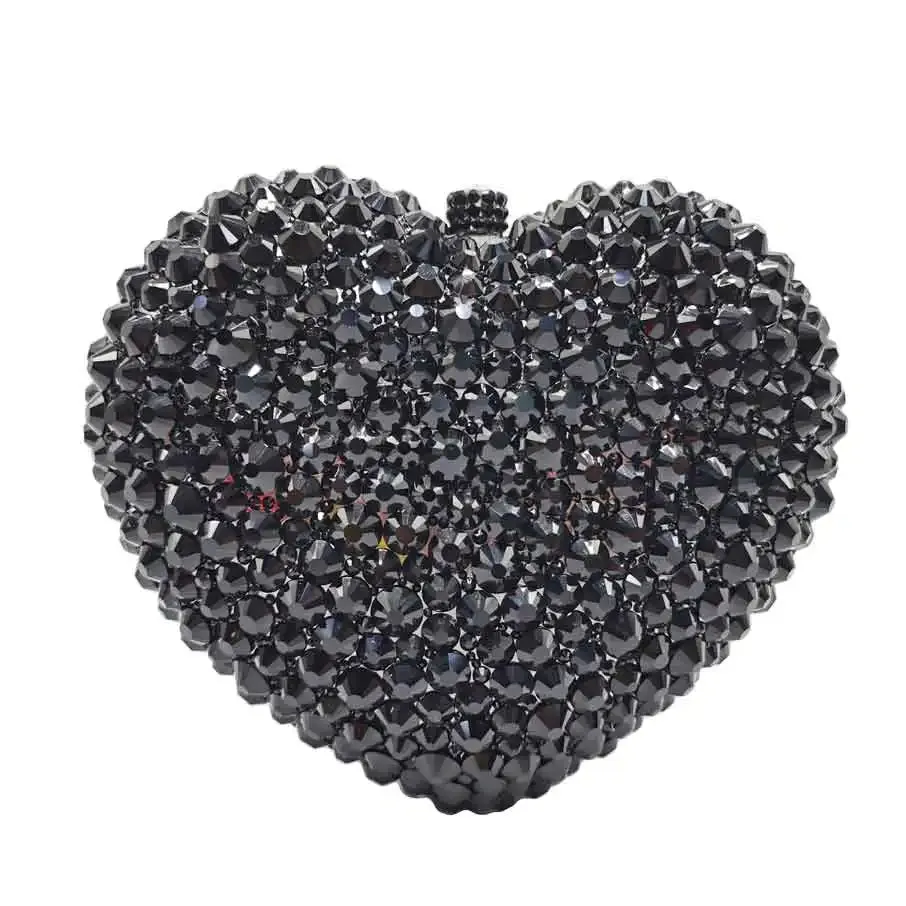 Heart Shape Sexy Luxury Clutch Evening Bag