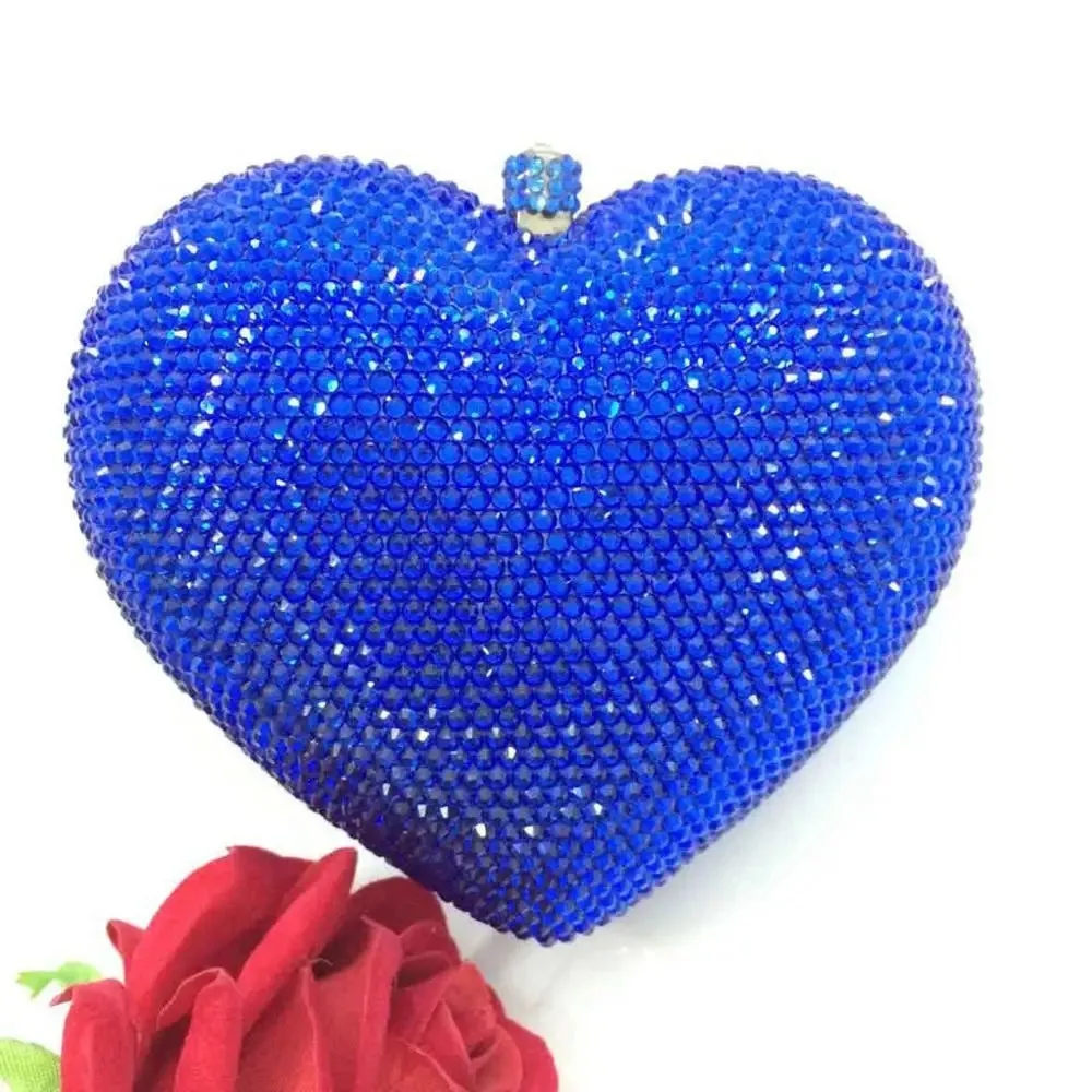 Heart Shape Sexy Luxury Clutch Evening Bag