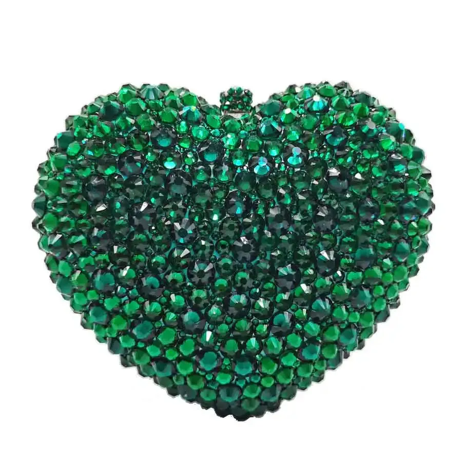 Heart Shape Sexy Luxury Clutch Evening Bag