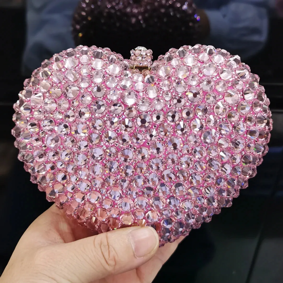 Heart Shape Sexy Luxury Clutch Evening Bag