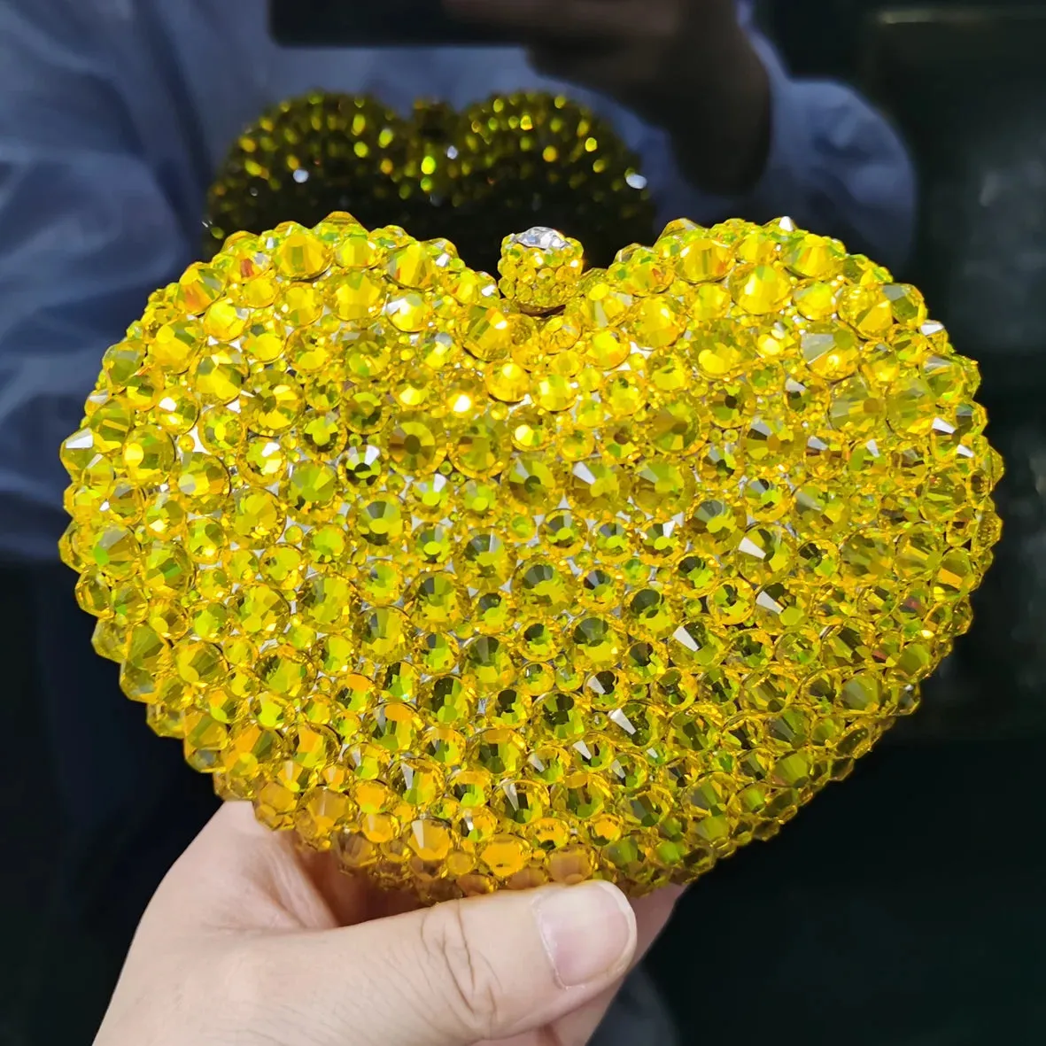 Heart Shape Sexy Luxury Clutch Evening Bag
