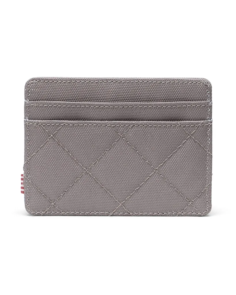 Herschel Supply Co Charlie Cardholder Wallet - Brindle Quilted