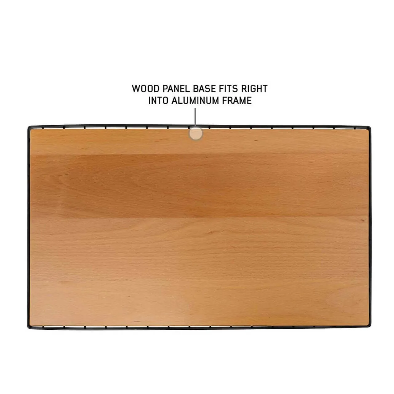 Kick It Camp Table - Wood Base & Storage Bag