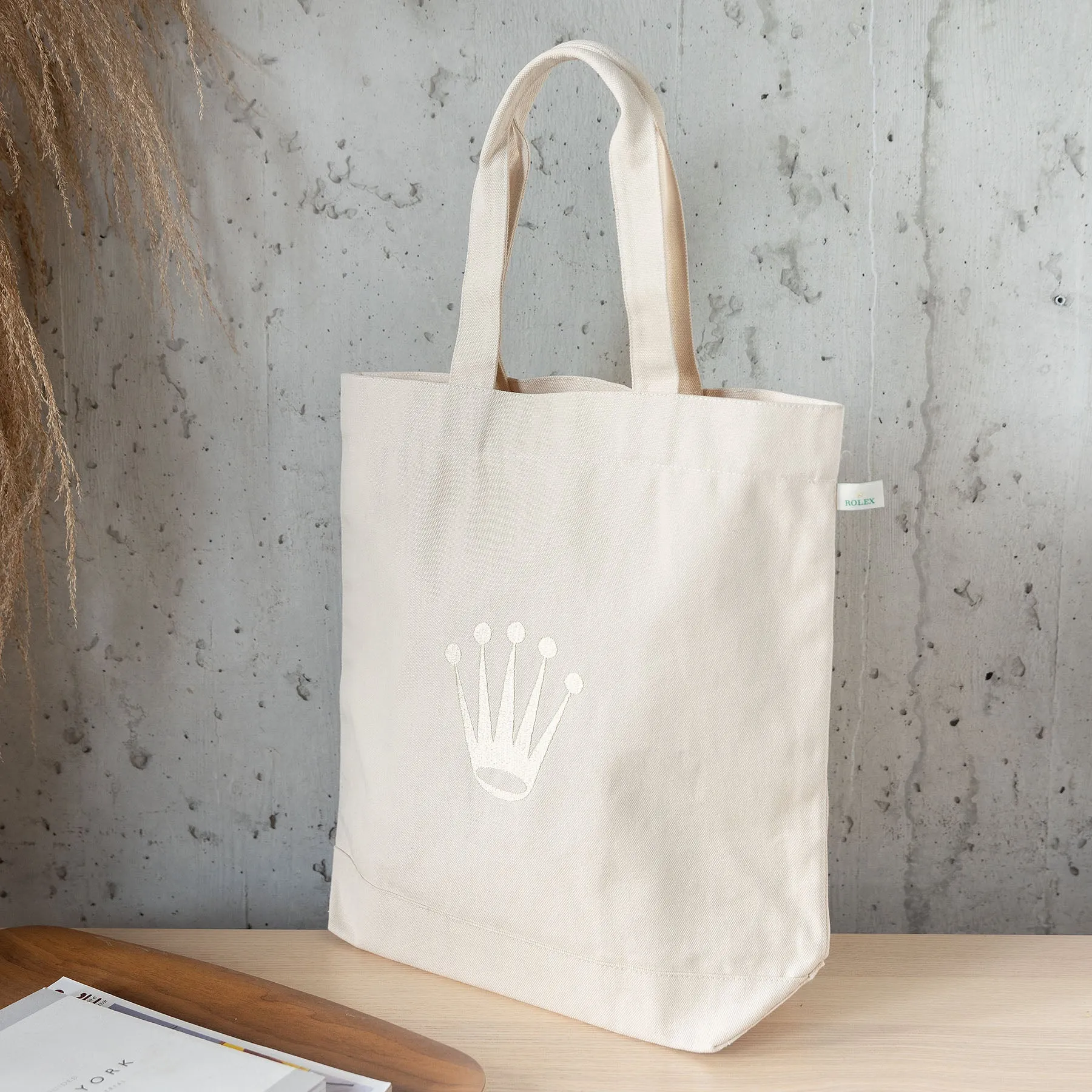 Rolex Canvas Tote Bag
