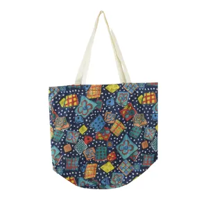 Round Color Patterns Tote Bag