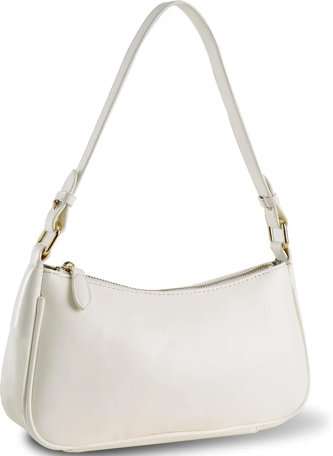 Shoulder Bags for Women Leather Hobo Sling Tote Handbag Retro Clutch Purse with 2 Removable Straps and Zipper Closure