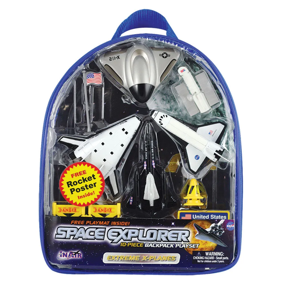 Space Explorer - Extreme X-Planes Backpack Playset