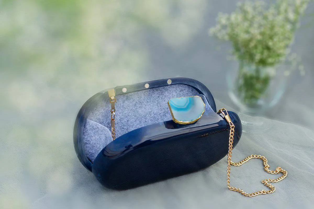 The Blue Baroque Capsule Clutch