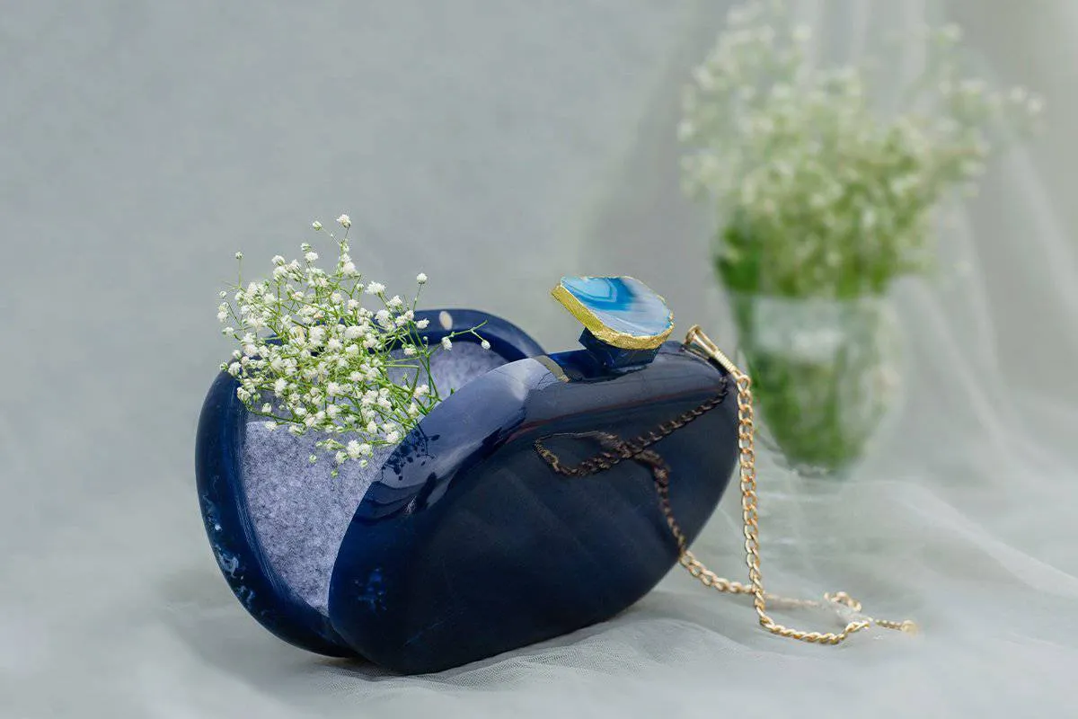 The Blue Baroque Capsule Clutch