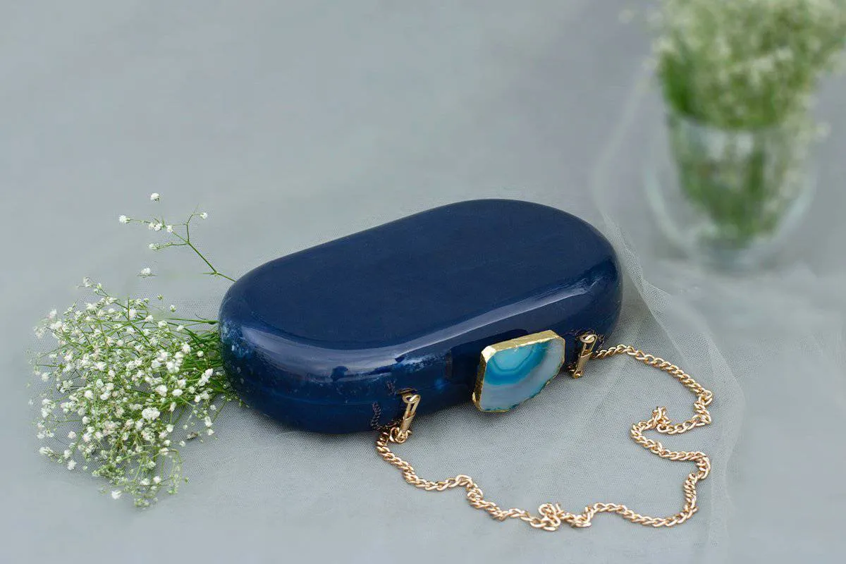 The Blue Baroque Capsule Clutch