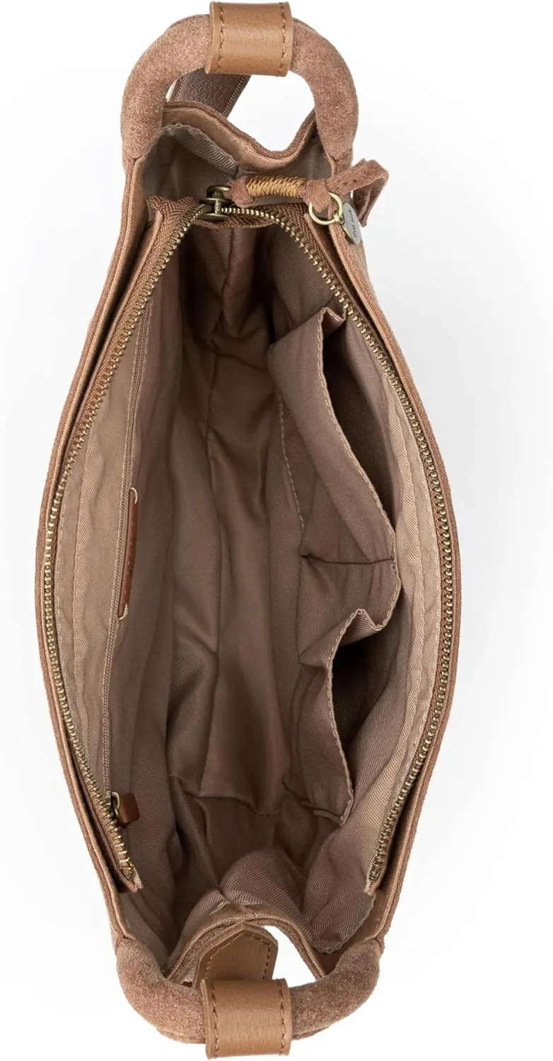The Sak Los Feliz Crossbody Purse - Women's Leather Handbag For Everyday & Travel - Cross Body With Adjustable Shoulder Strap