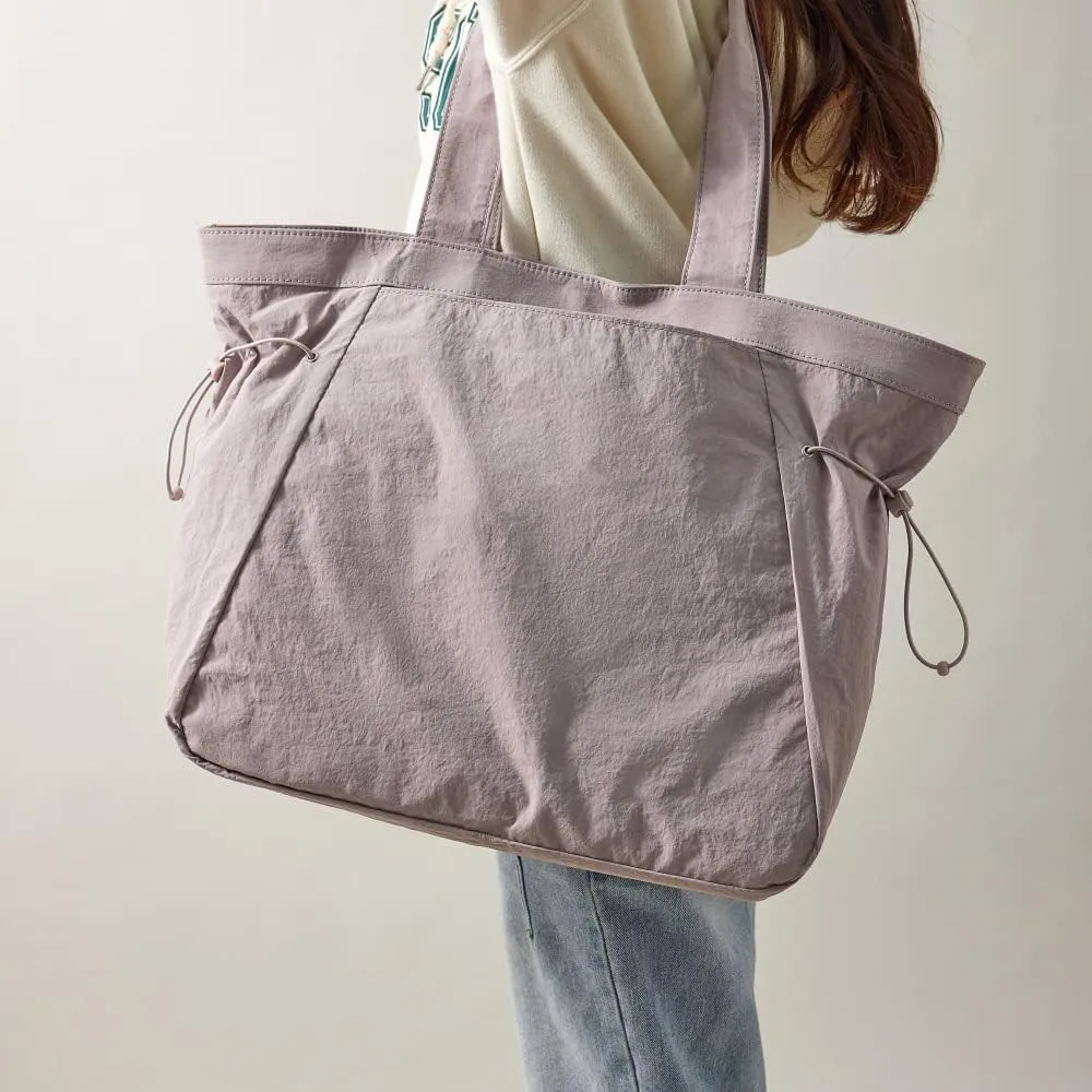 VAKAER Tote Bag for Women, 18L Side Cinch Shopper Bag, Large Hobo Bag, Lightweight Shoulder Bags for Work, Workout, Travel