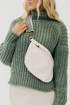 Westlyn Woven Bum Bag | Cream